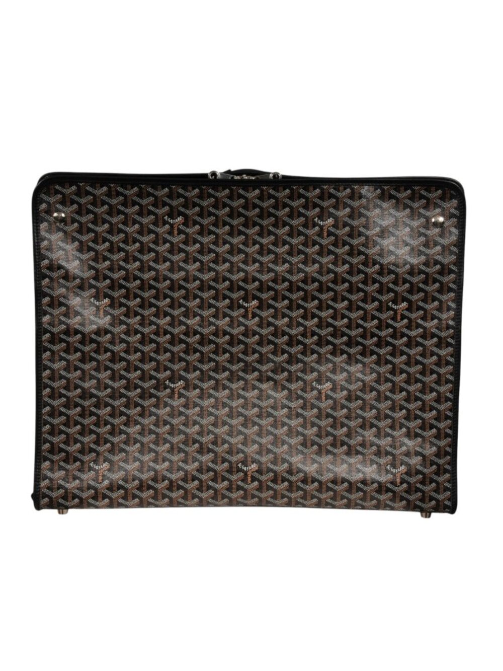 Goyard Caravelle 50 Carry On Foldable Duffle Suitcase Travel Trunk Weekend Bag